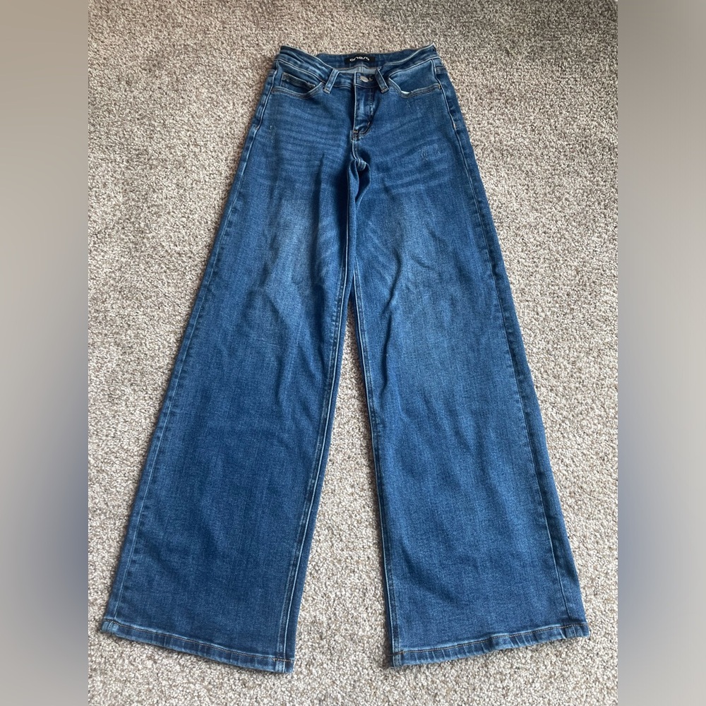 Oneso High Rise Wide Leg Jeans size 25